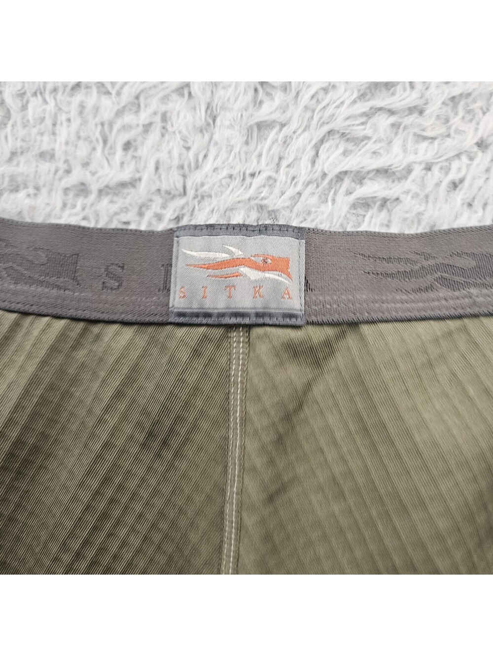 Sitka Gear Waffle Knit Baselayer Pant Green Large (fits 34-36x30) - Picture 6 of 13